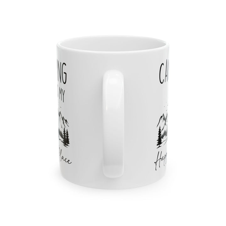Rustic Camping Adventure Design Ceramic Mug, (11oz, 15oz)