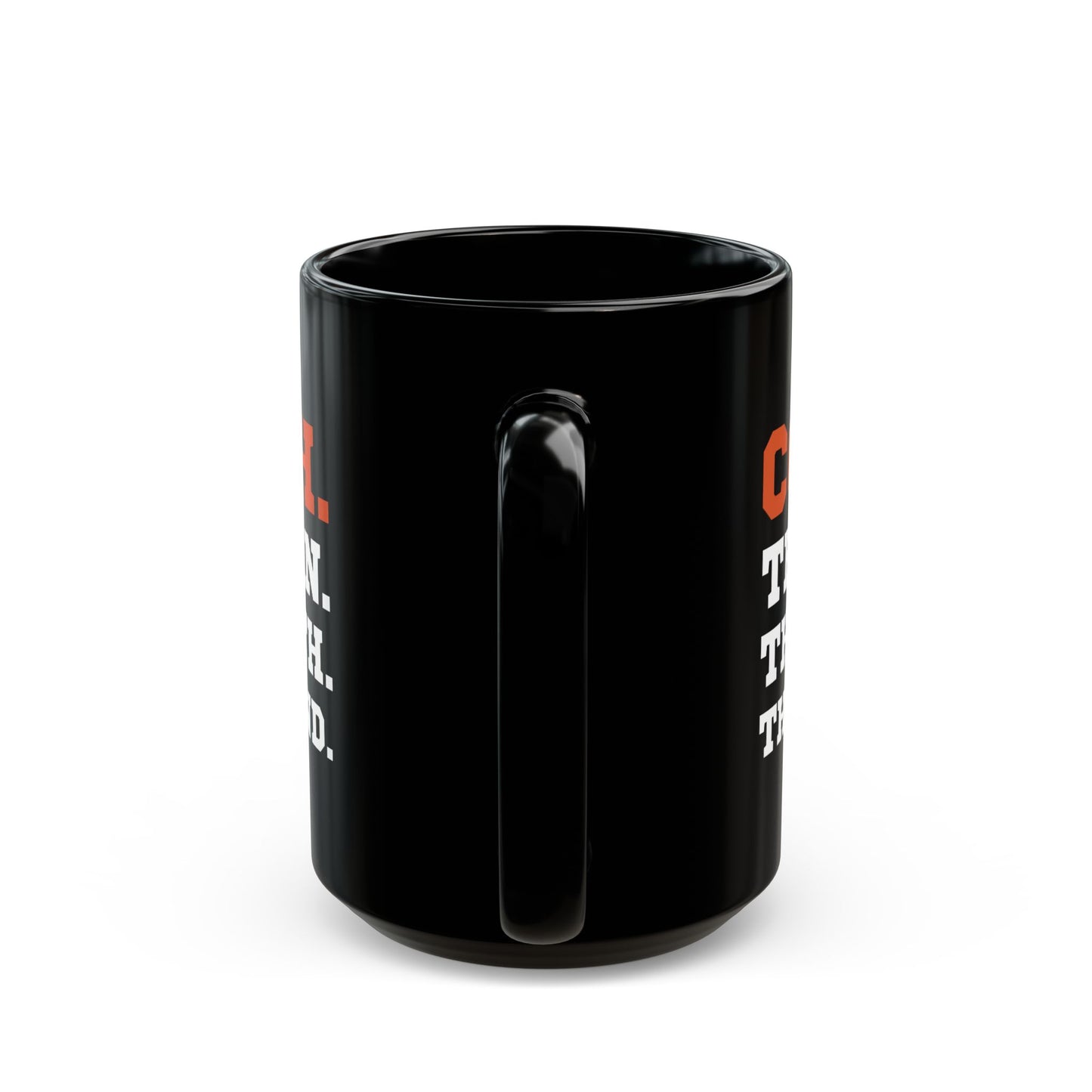 Give a Gift to Your Coach – Bold Black Mug with The Man The Myth The Legend Quote