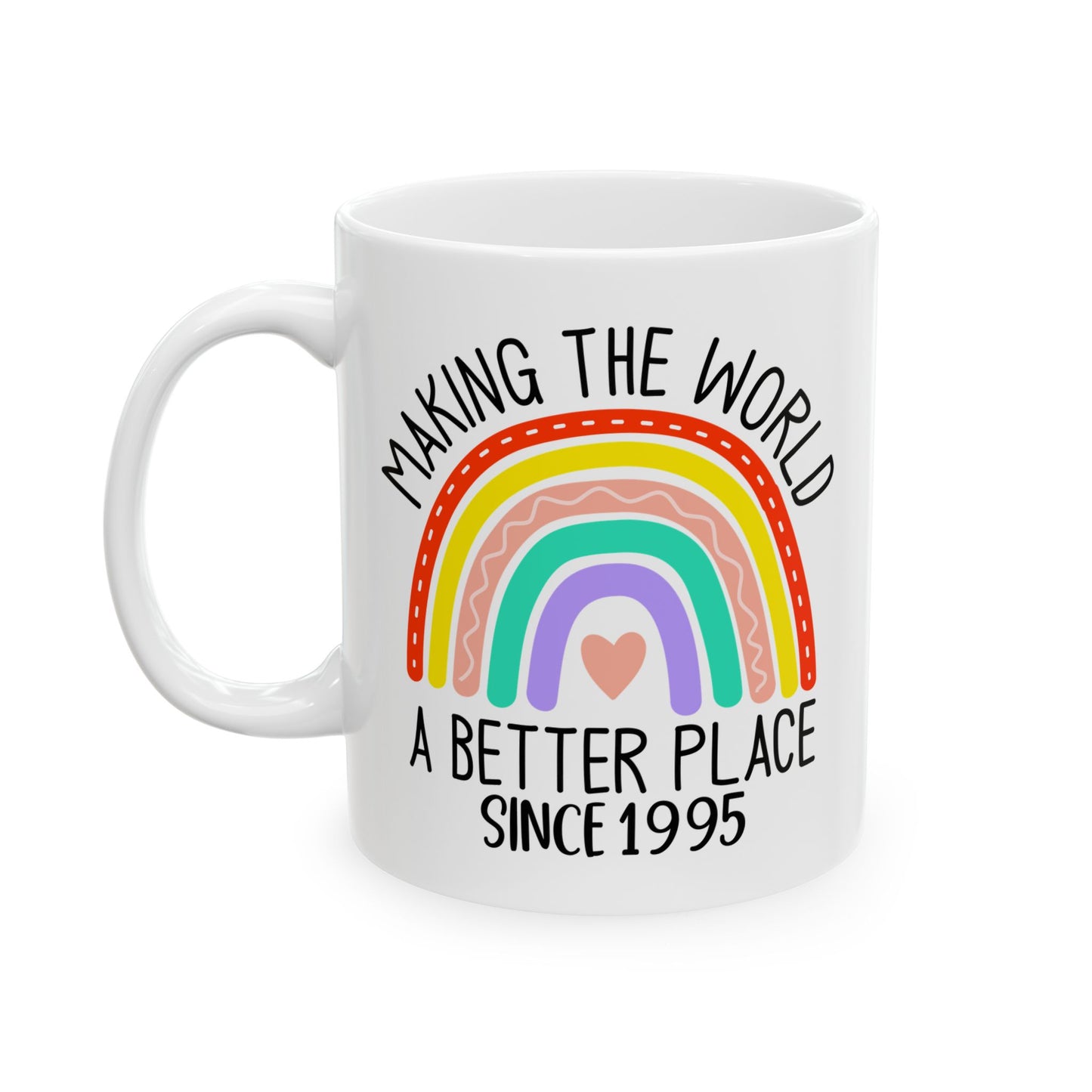 making the world 1995 Ceramic Mug, (11oz, 15oz)