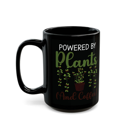 Funny Black Coffee Cup for Gardeners & Coffee Lovers – Eco & Nature Gift for Plant Parents