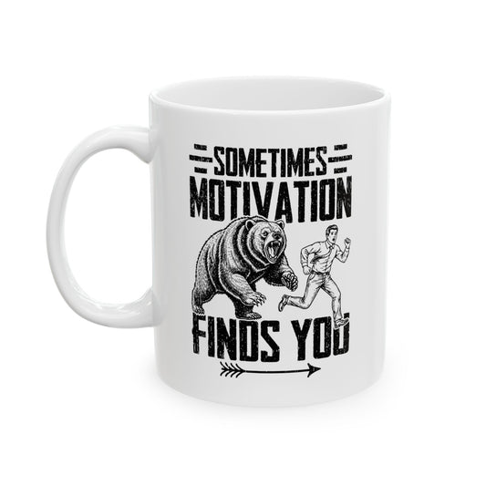 sometimes motivation finds you