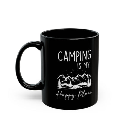 Rustic Camping Adventure Design Ceramic Mug, (11oz, 15oz)