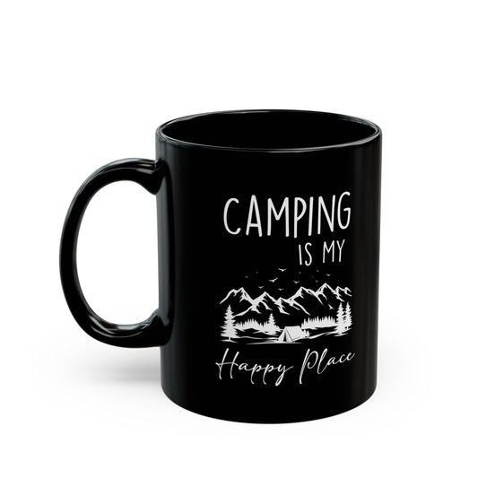 Rustic Camping Adventure Design Ceramic Mug, (11oz, 15oz)