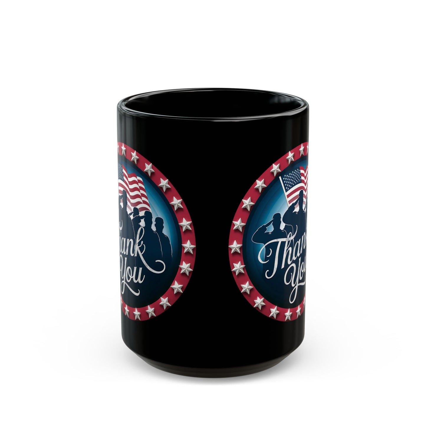 Thank You Black Mug (11oz, 15oz)