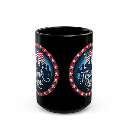 Thank You Black Mug (11oz, 15oz)