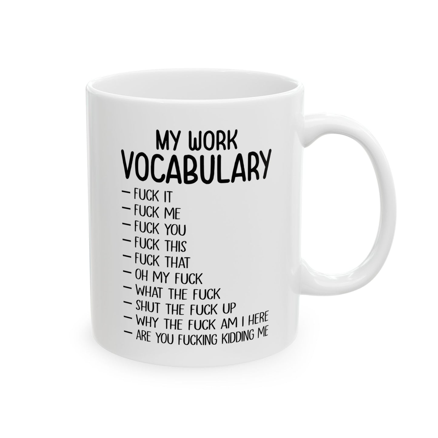 My Work Vocabulary