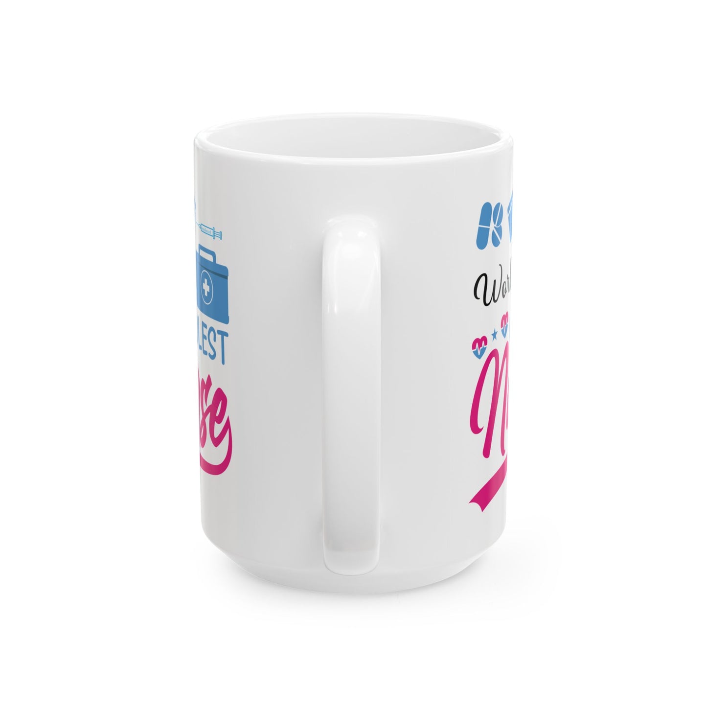 World's COOLEST 11oz & 15oz  White mug