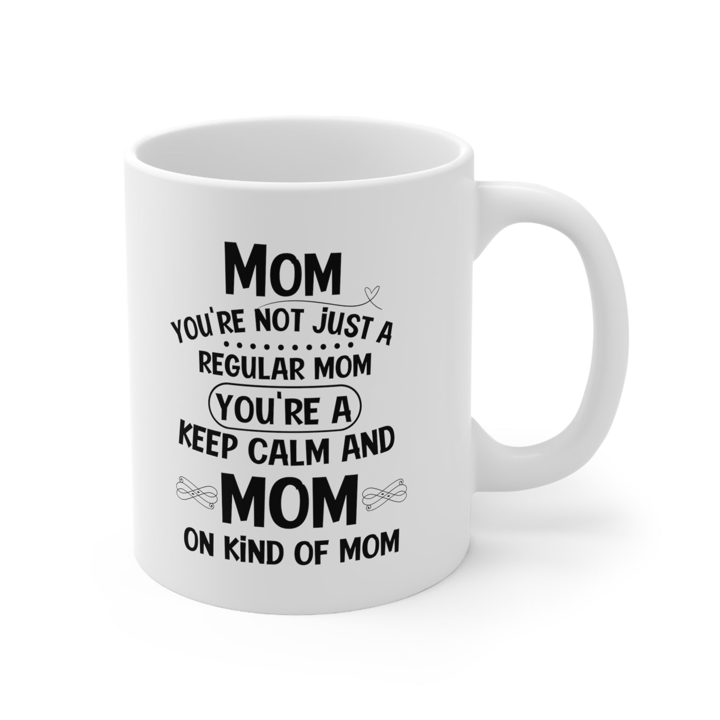 Mom you are just 11oz white Mug