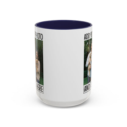 Life Is Better With Dogs & Kids – Funny Pet Parent  Accent Coffee Mug (11, 15oz)