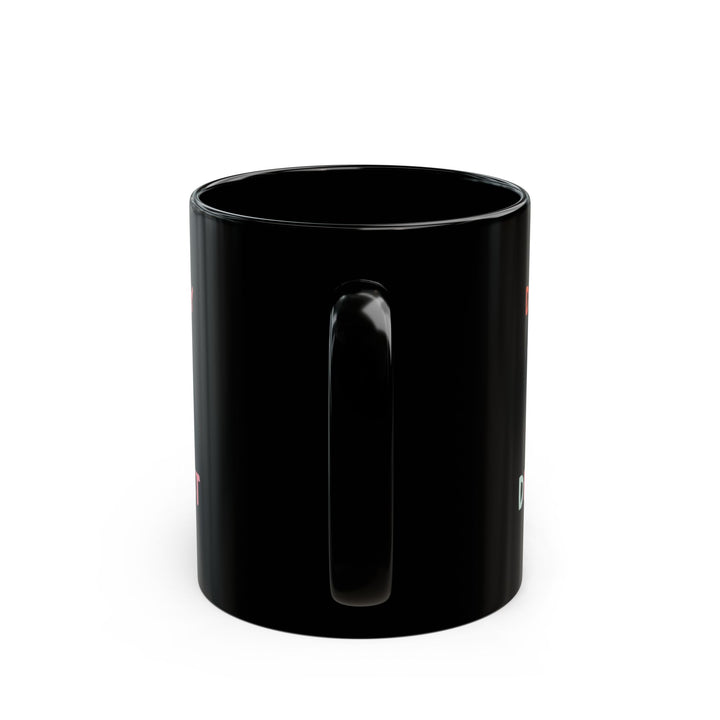 Cute Black Mug with Disability Support Message Motivational Coffee Cup for Advocates, Teachers, Moms