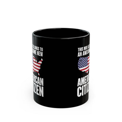 New American Citizen Mug – Patriotic Gift for Naturalized Citizens USA