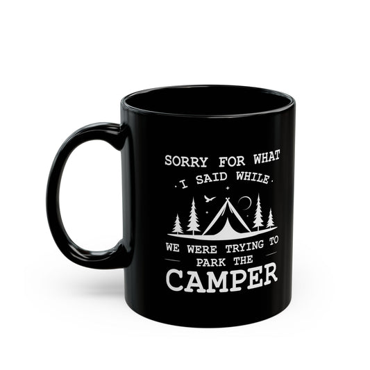 Camp More Worry Less Ceramic Mug, (11oz, 15oz)