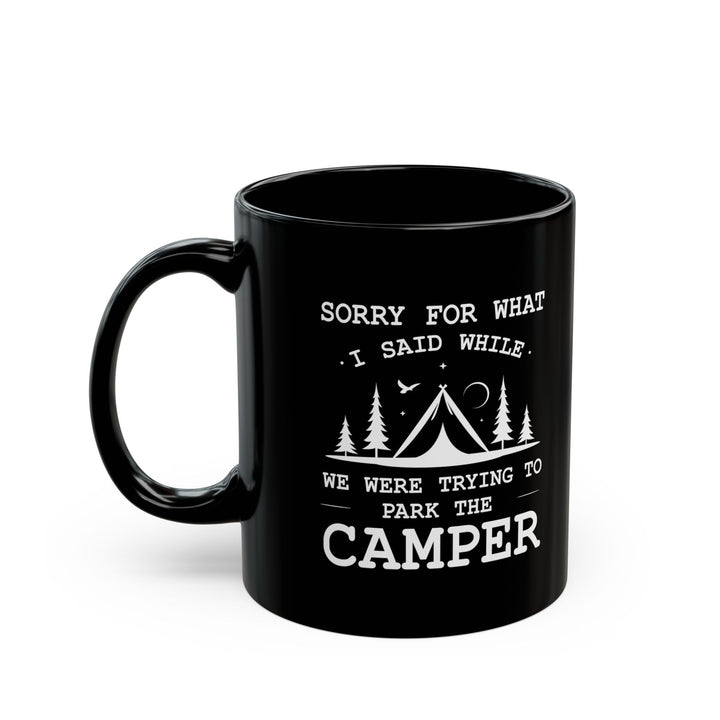 Camp More Worry Less Ceramic Mug, (11oz, 15oz)