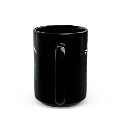 Give a Gift to a Plant Obsessed Introvert – Plants Not People Mug Black Ceramic Coffee Cup