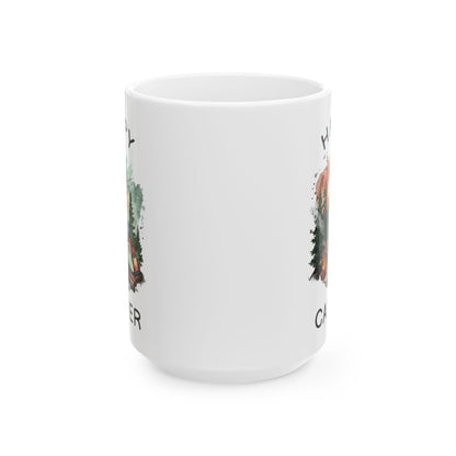 Happy Camper  Ceramic Mug, (11oz, 15oz)