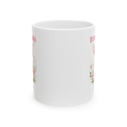Bunny Mama Mug – Personalized Easter Gift for Mom