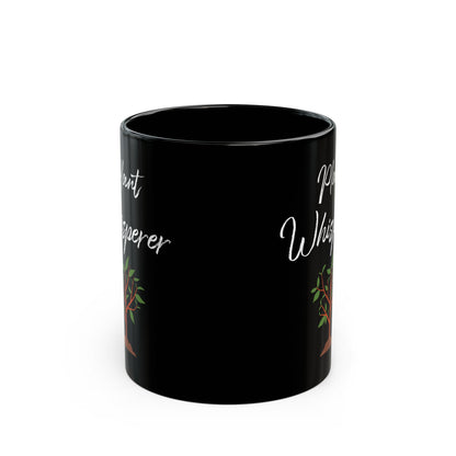 Give a Gift to a Garden Whisperer – Plant Whisperer Mug Black Ceramic Coffee Cup