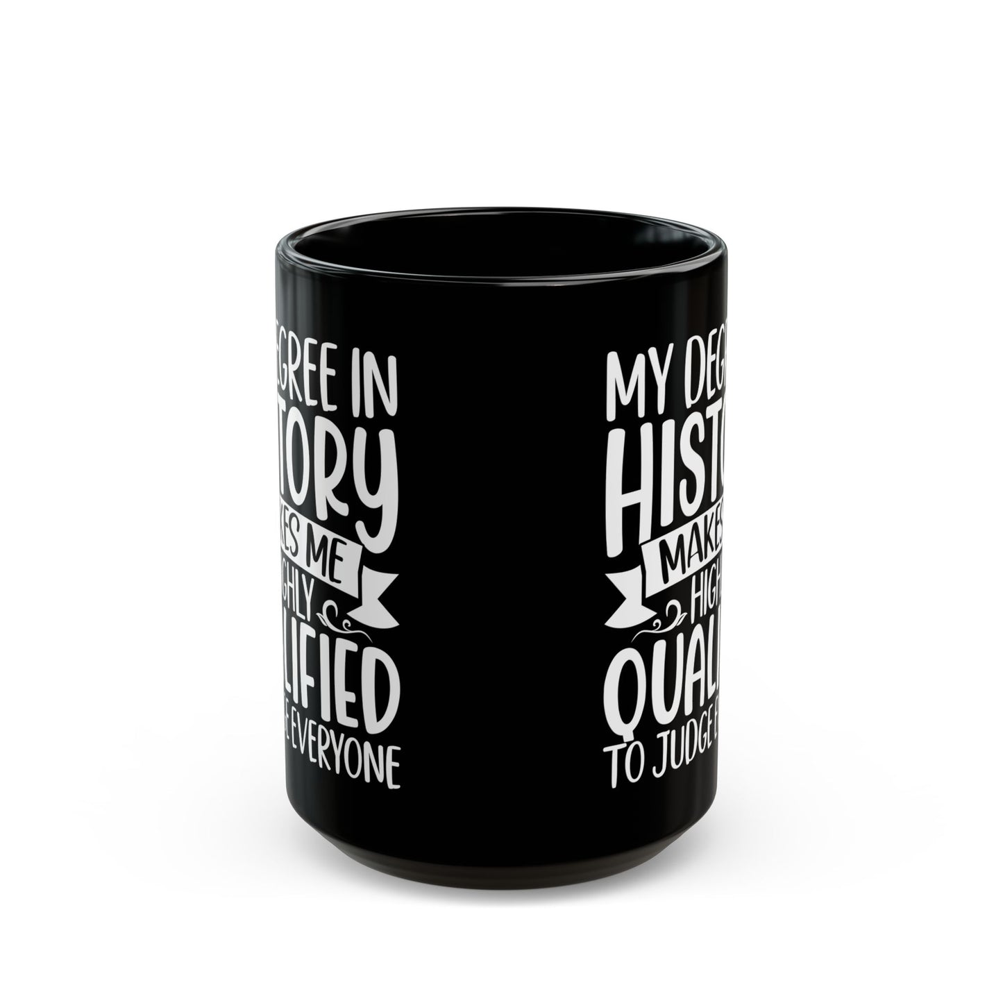 Promoted to Grandma Est 2025 Black Mug (11oz, 15oz)