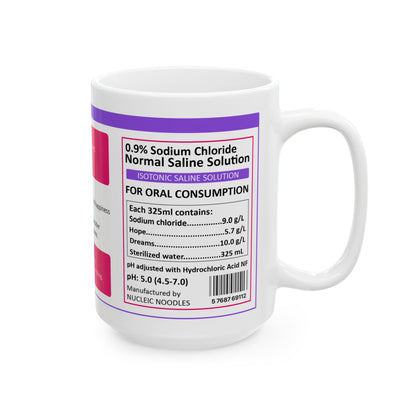 Funny English Student Tears Mug – Sarcastic White Coffee Cup for Teachers, Professors & Grammar Nerds