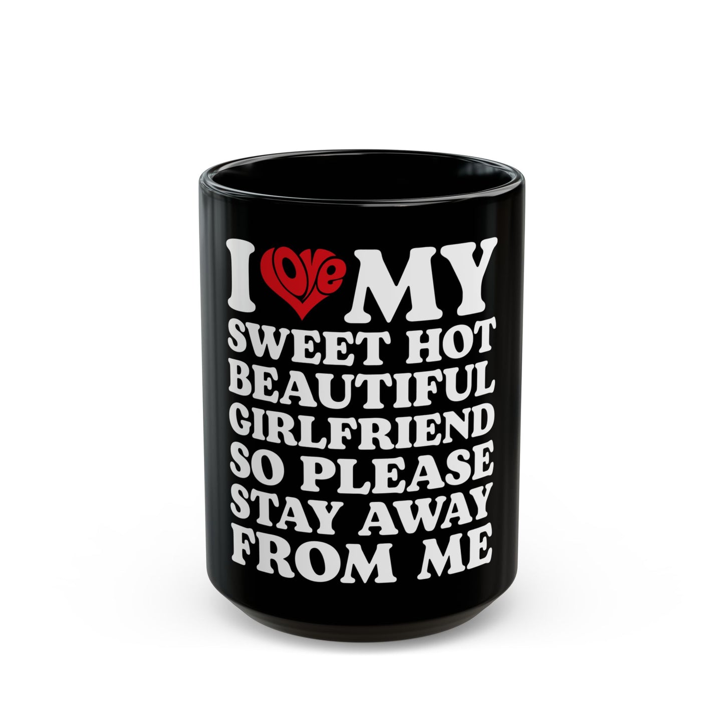 IMY SWEET HOT BEAUTIFUL  Black Mug (11oz, 15oz)