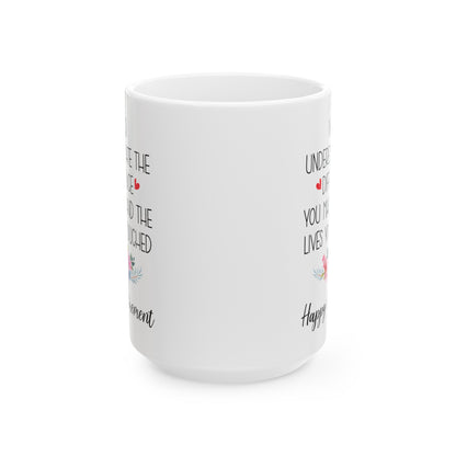 Inspirational Retirement Mug – Never Underestimate Your Impact