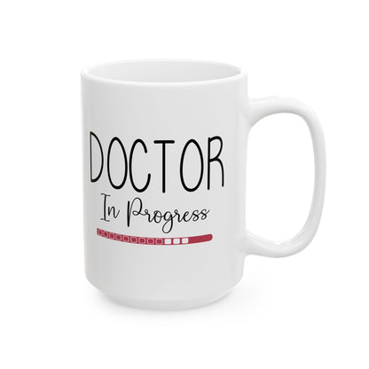 White Ceramic Coffee Cup for Medical Students, Nurses, or Future Doctors – Funny Med School Gift