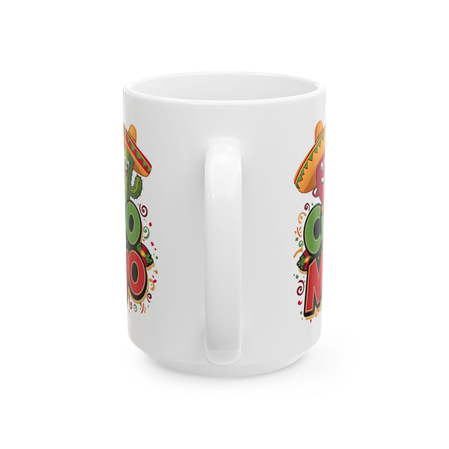 Cinco De Mayo White Mug, (11oz, 15oz)