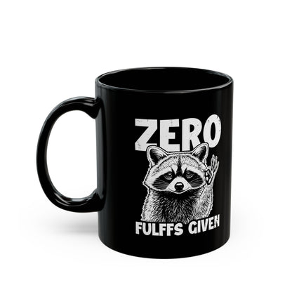 Zero Fulffs given Black Mug (11oz, 15oz)