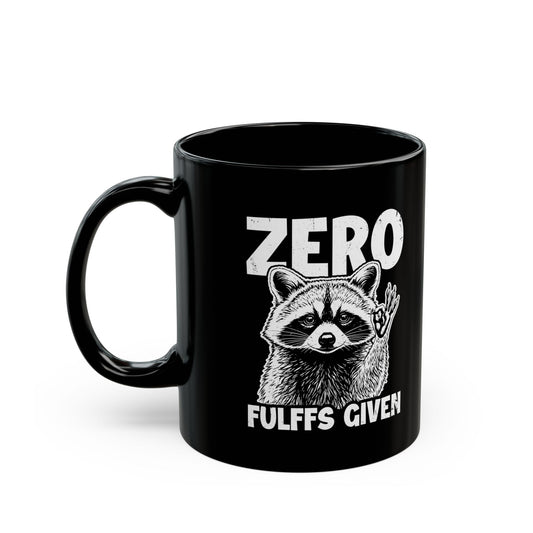 Zero Fulffs given Black Mug (11oz, 15oz)