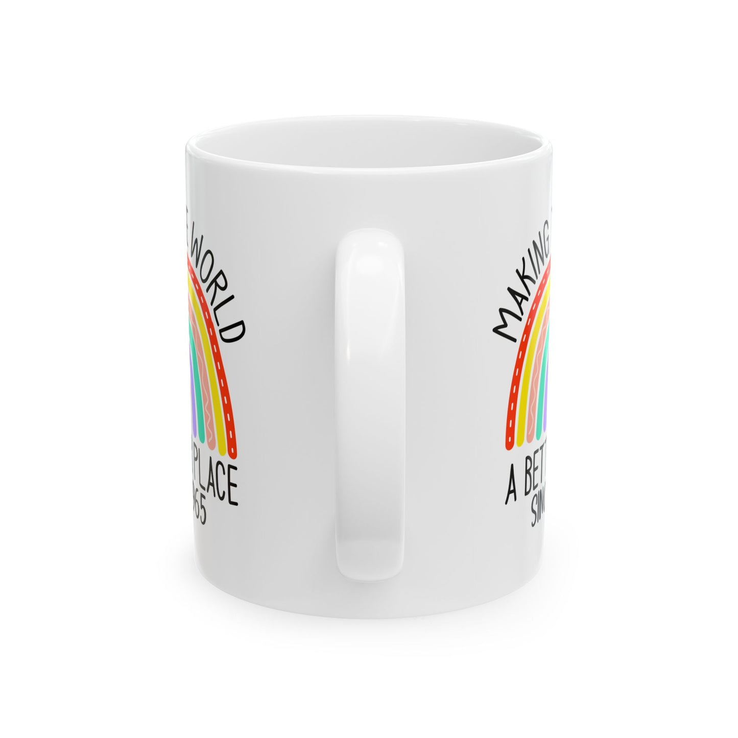 making the world 1965 Ceramic Mug, (11oz, 15oz)