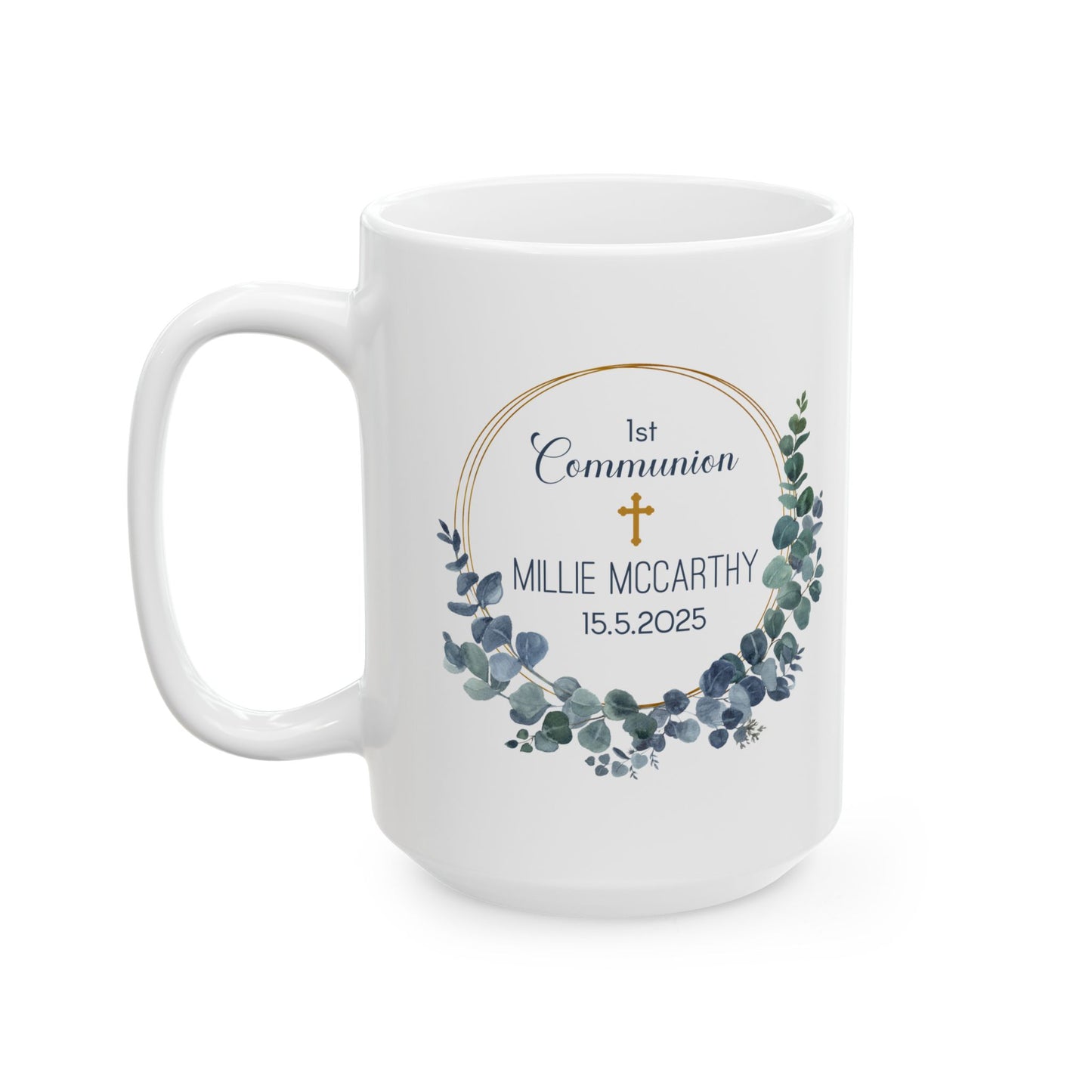 Millie's First Communion Mug – Personalized Gift for Girls 2025