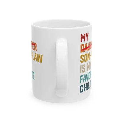 Son in law White Mug, (11oz, 15oz)