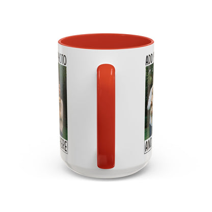 Life Is Better With Dogs & Kids – Funny Pet Parent  Accent Coffee Mug (11, 15oz)