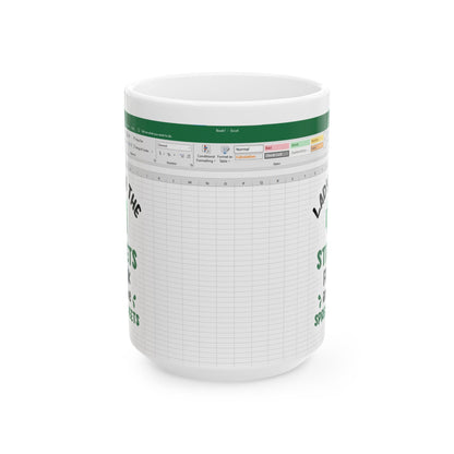 Lady in the Streets Ceramic Mug, (11oz, 15oz)