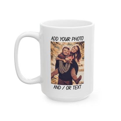 Fall Couple Mug – Cozy Autumn Love Gift for Him or Her Mug, (11oz, 15oz)