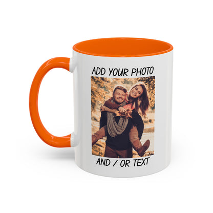 Fall Couple Mug – Cozy Autumn Love Gift for Him or Her Accent Coffee Mug (11, 15oz)