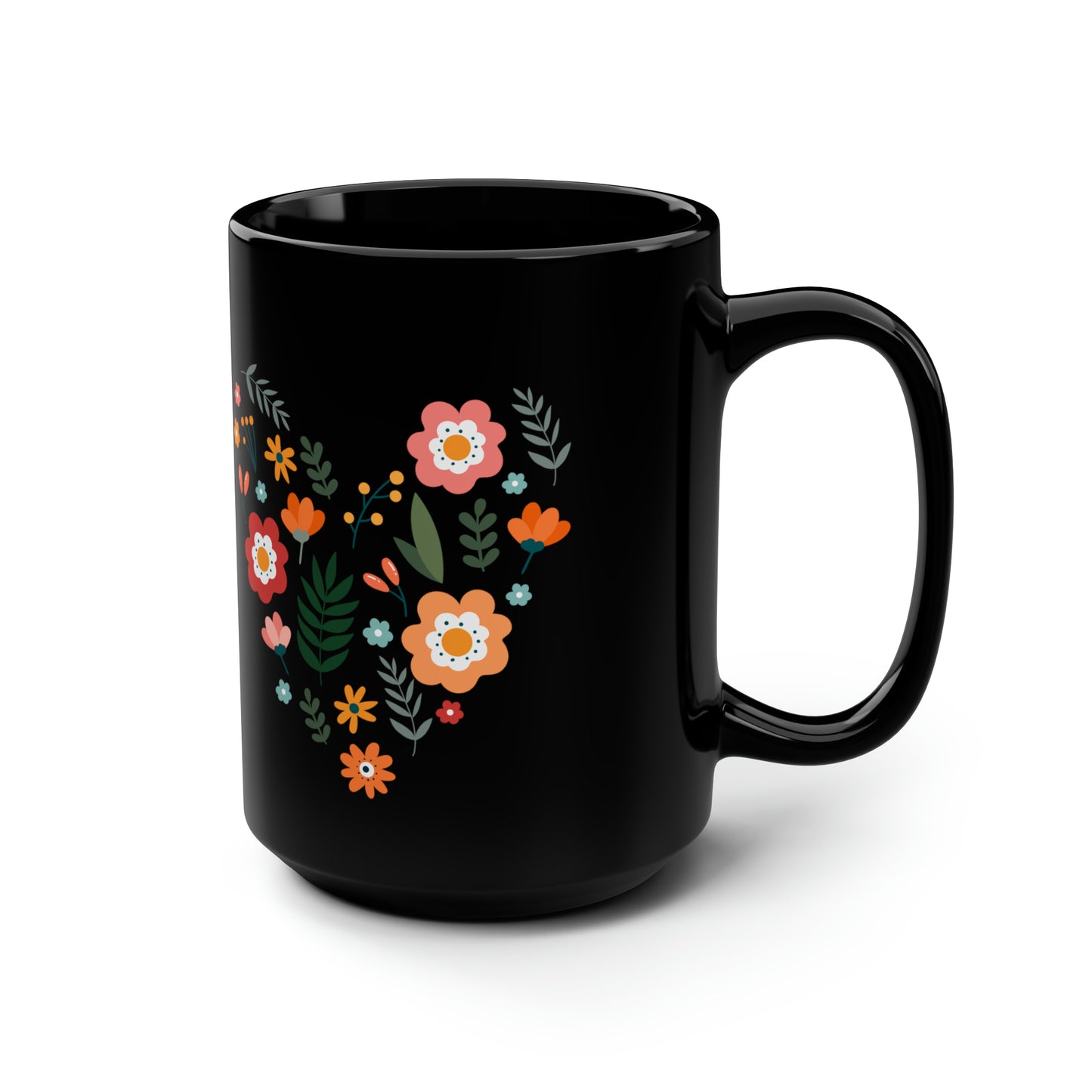 A mother's love 15oz Black mug