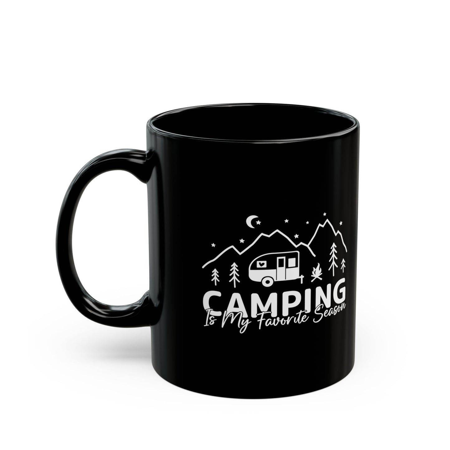 Camping Is My Favorite Season  Ceramic Mug, (11oz, 15oz)