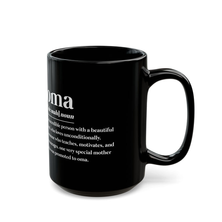 Best OMA   Black Mug (11oz, 15oz)