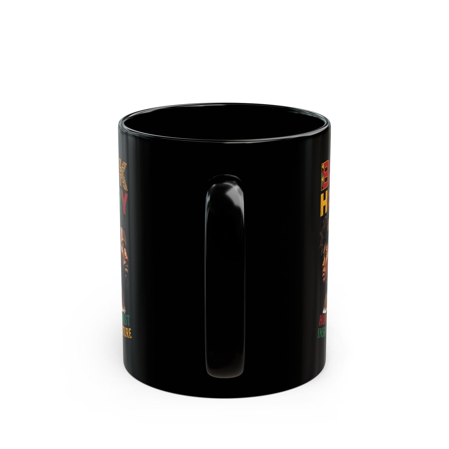African Roots Black Leaders Black Mug (11oz, 15oz)