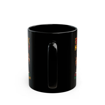 African Roots Black Leaders Black Mug (11oz, 15oz)