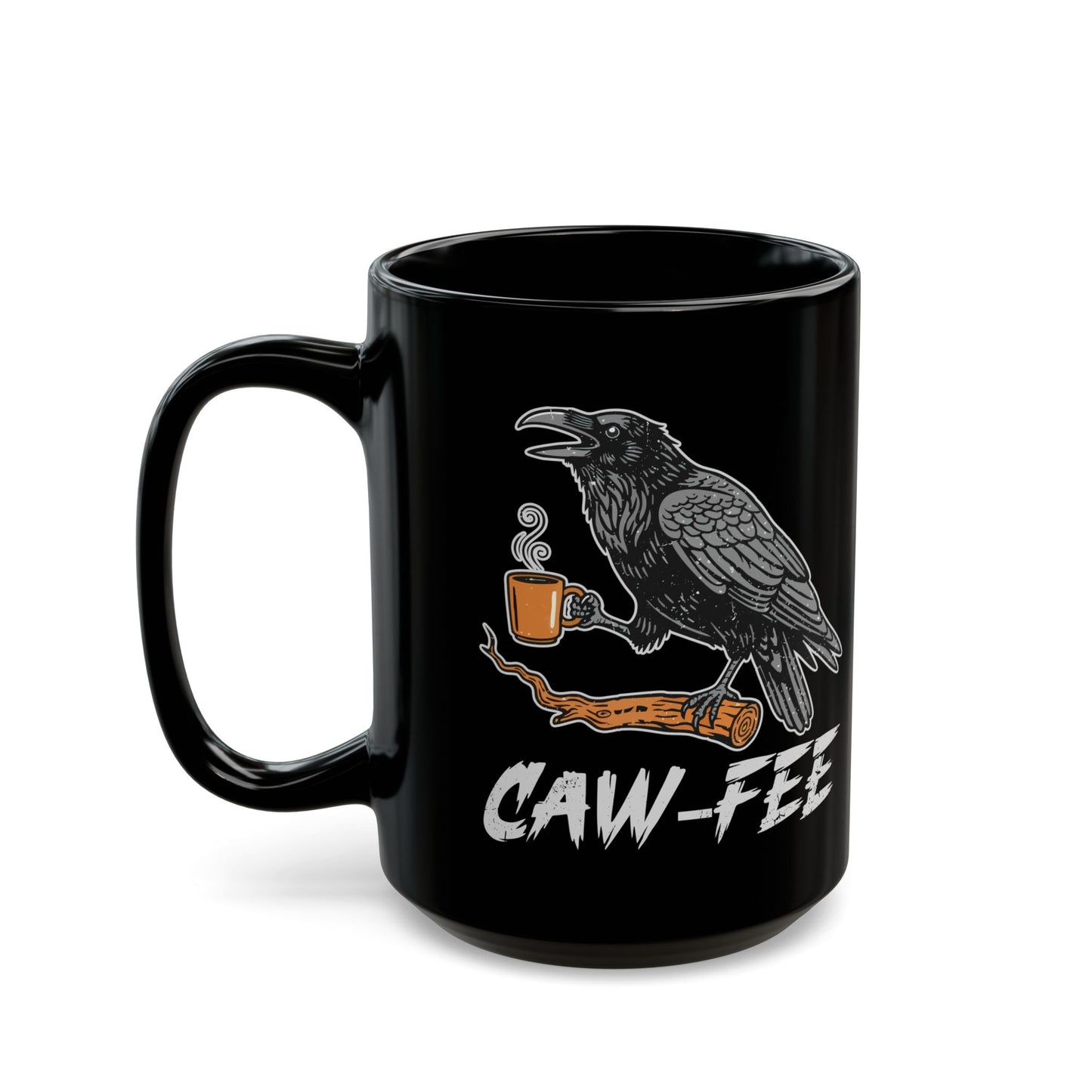 caw fee Black Mug (11oz, 15oz)