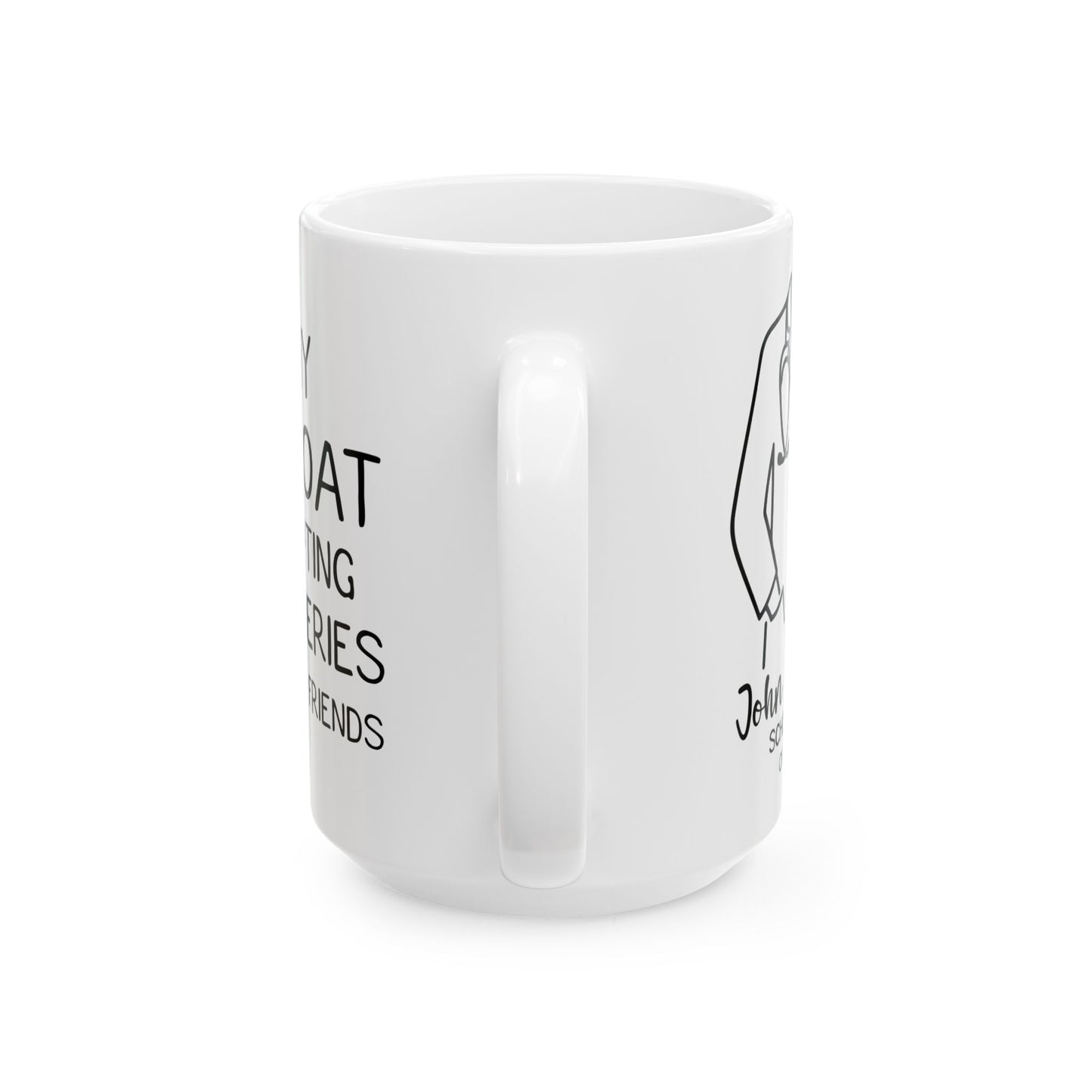 White Coat Ceremony Mug – Personalized Medical Student Gift with Name, School, and Date, Future Doctor