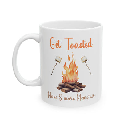 Get Toasted  Ceramic Mug, (11oz, 15oz)