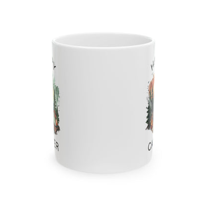 Happy Camper  Ceramic Mug, (11oz, 15oz)