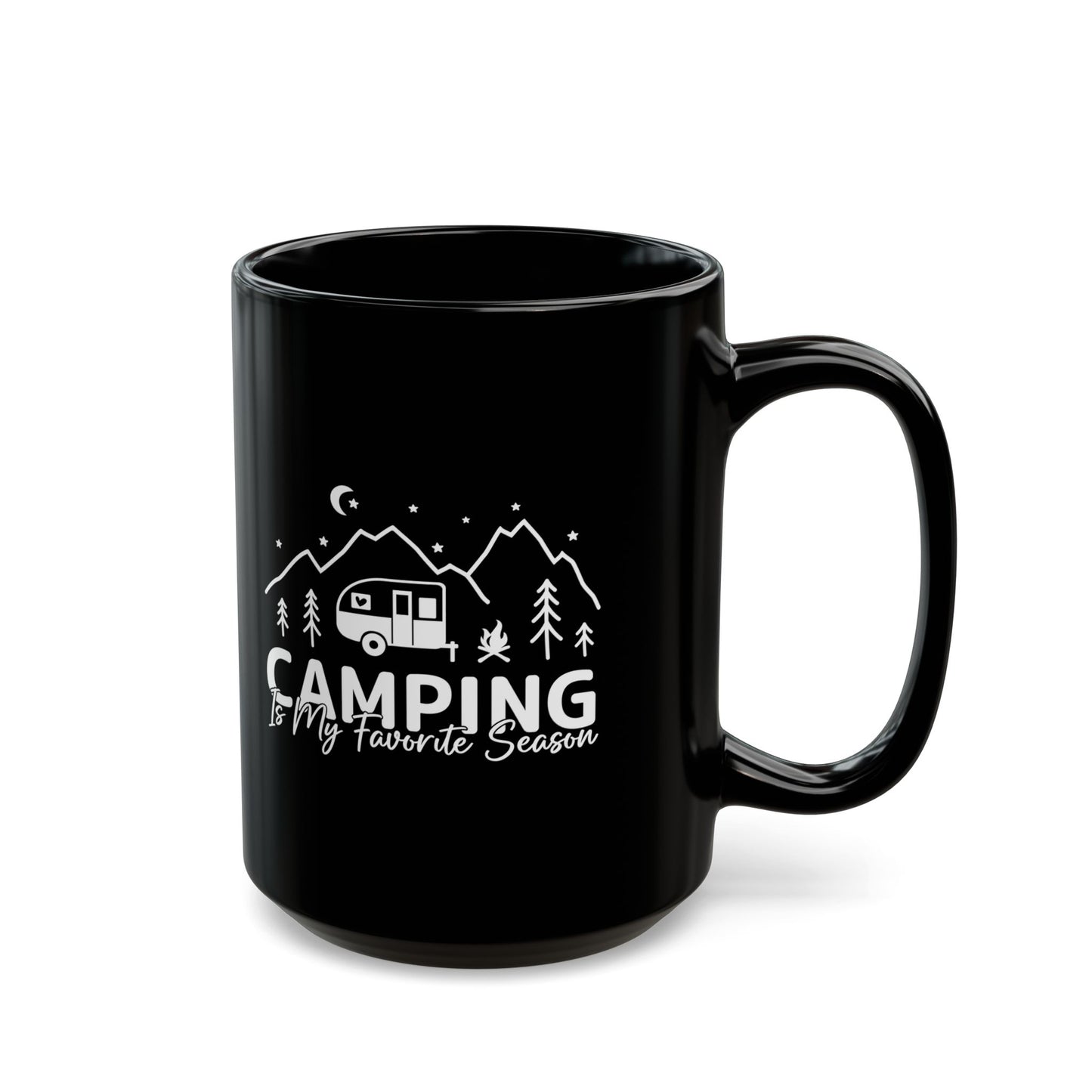 Camping Is My Favorite Season  Ceramic Mug, (11oz, 15oz)