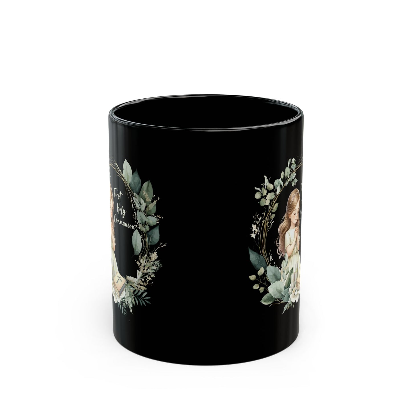 First Holy Communion day  Black Mug (11oz, 15oz)