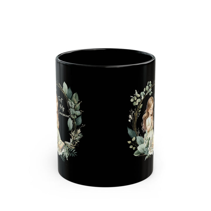 First Holy Communion day  Black Mug (11oz, 15oz)