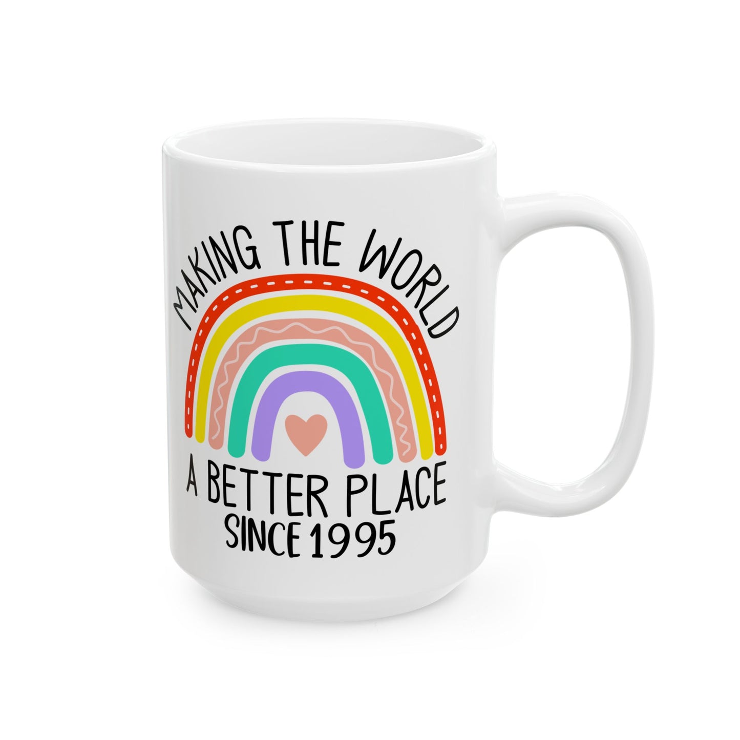 making the world 1995 Ceramic Mug, (11oz, 15oz)