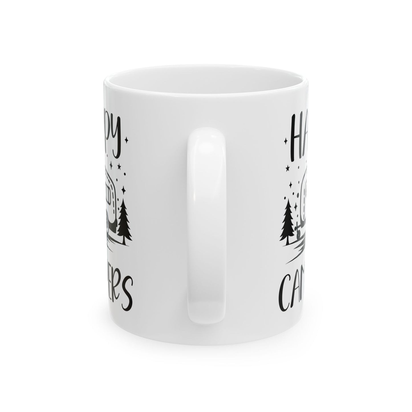 Happy Campers Ceramic Mug, (11oz, 15oz)